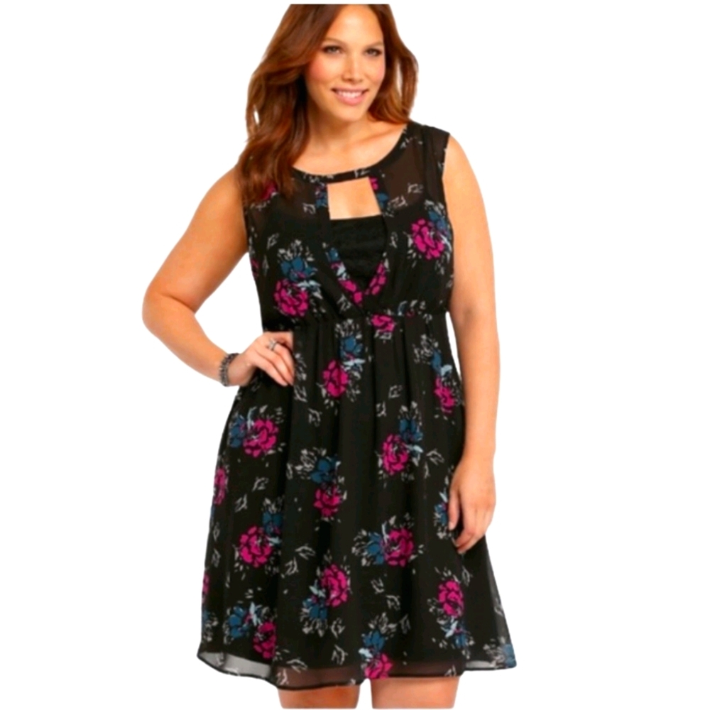 Torrid floral dress